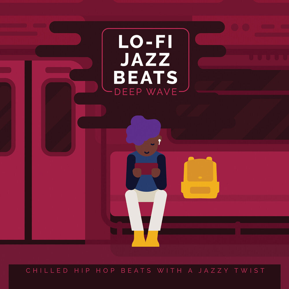 the album cover for Deep Wave - Lo-Fi Jazz Beats (Mod)