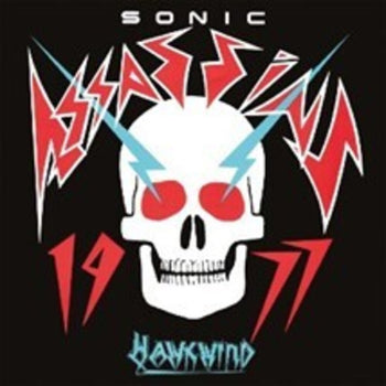 the album cover for Hawkwind - Sonic Assassins: Live 1977 (Uk)