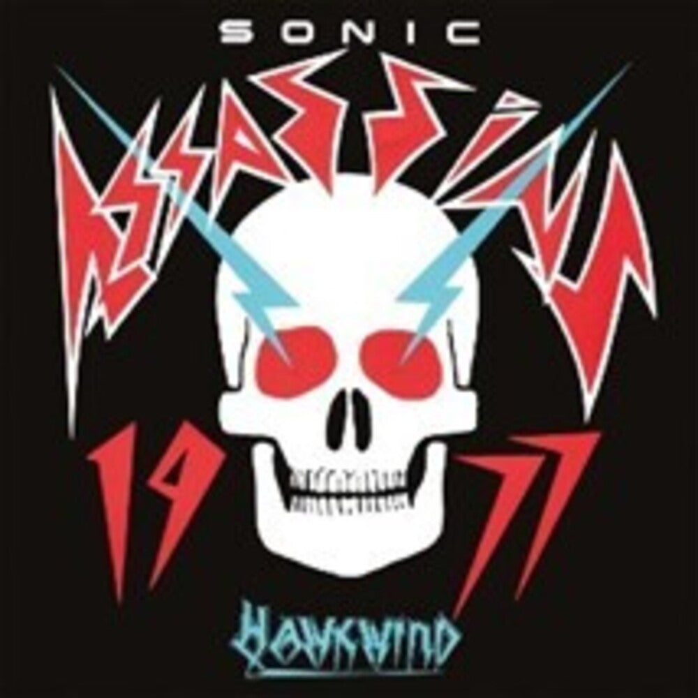 the album cover for Hawkwind - Sonic Assassins: Live 1977 (Uk)