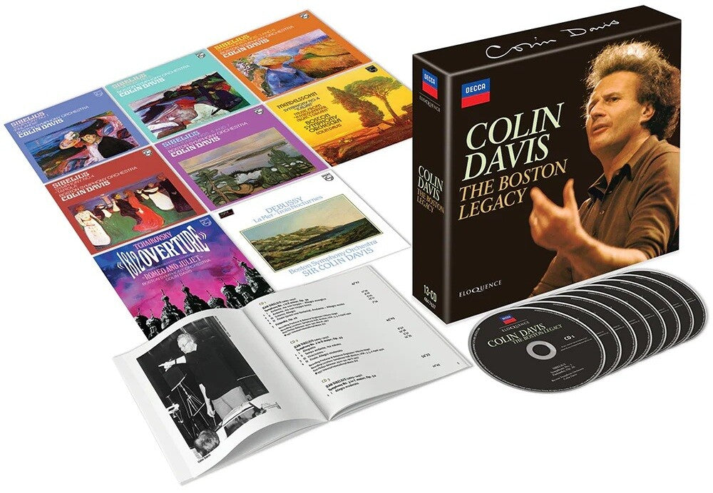 the album cover for Colin Davis - Colin Davis: Boston Legacy (Box) [Limited Edition] (Aus)