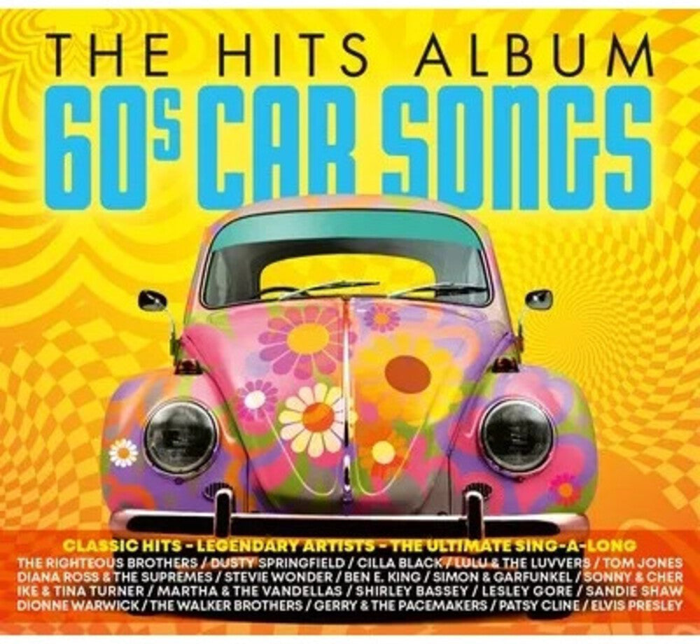 the album cover for Hits Album: The 60s Car Songs Album / Various - Hits Album: The 60s Car Songs Album / Various (Uk)
