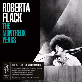 the album cover for Roberta Flack - Montreux Years