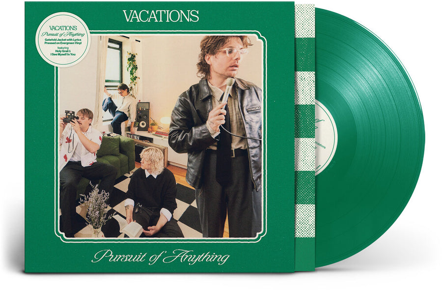 the album cover for Vacations - Pursuit Of Anything [Colored Vinyl] (Gate) (Grn) (Ofgv)
