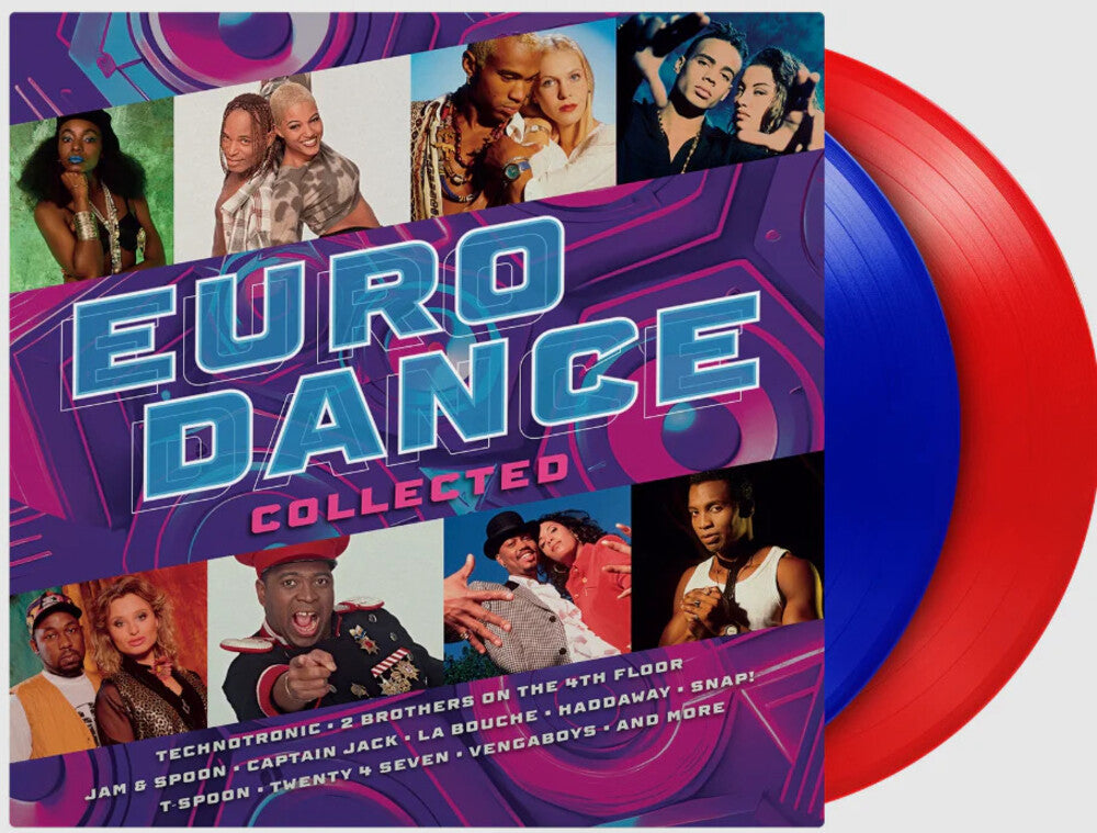 the album cover for Eurodance Collected  - Eurodance Collected [Blue]