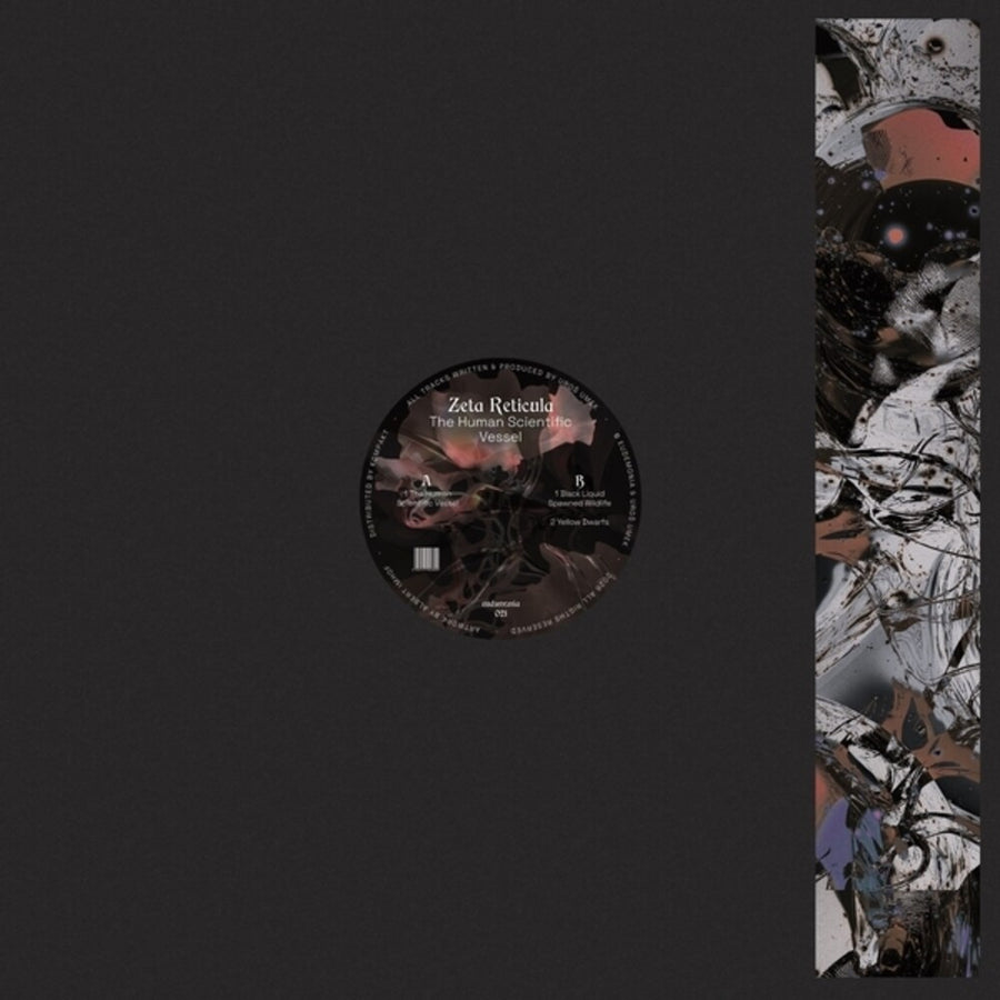 the album cover for Zeta Reticula - Human Scientific Vessel (Ep)