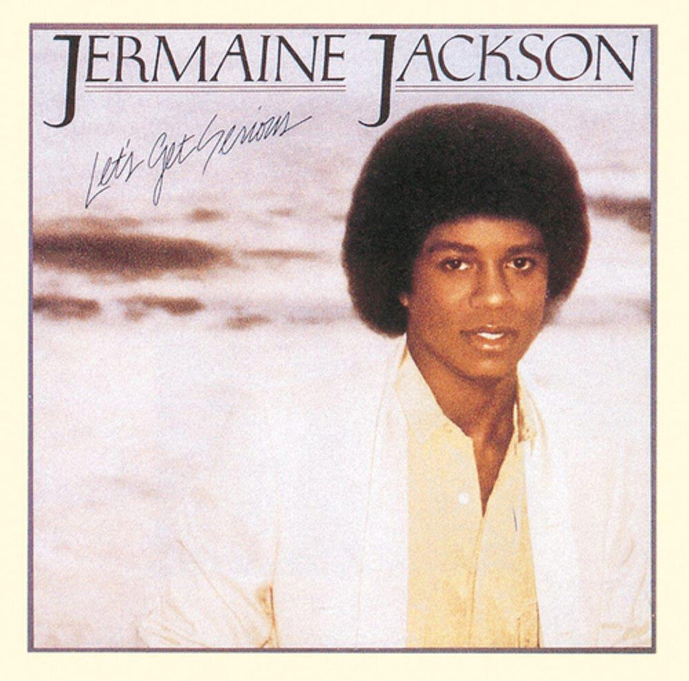 the album cover for Jermaine Jackson - Let's Get Serious (Jpn)
