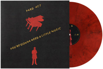 the album cover for Yard Act - You're Gonna Need A Little Music [Indie Exclusive Gold Smoke]