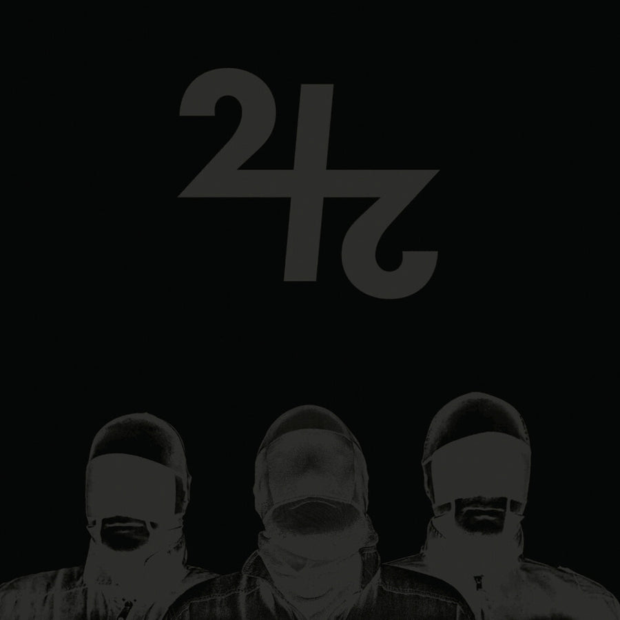 the album cover for Front 242 - Black Out [Crystal Clear]