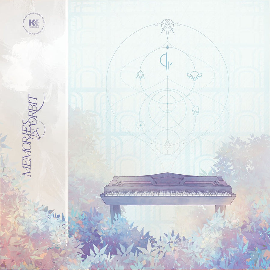 the album cover for Nicolas Gueguen - Mio: Memories in Orbit (ost) (crystal Clear Marbled Vinyl/2lp)
