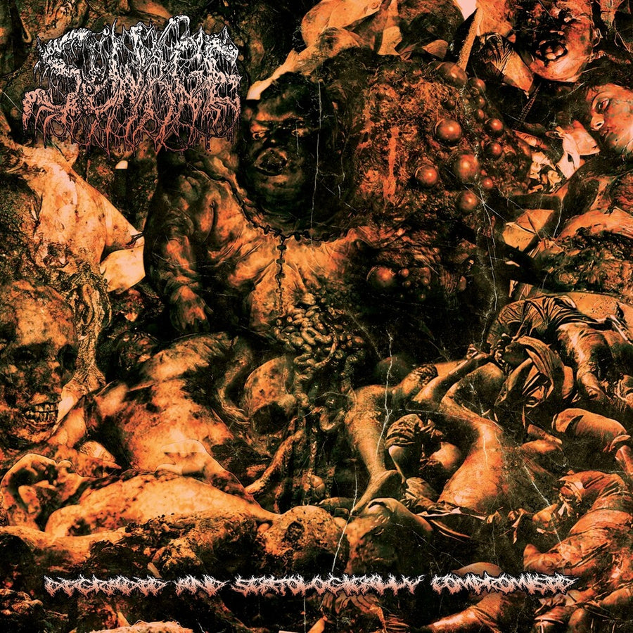 the album cover for Sewage - Degraded & Scatologically Compromised