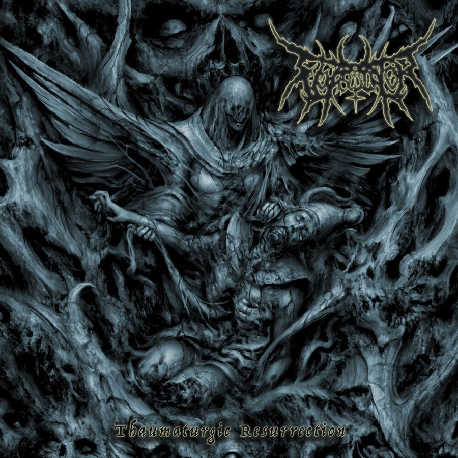 the album cover for Emasculator - Thaumaturgic Resurrection
