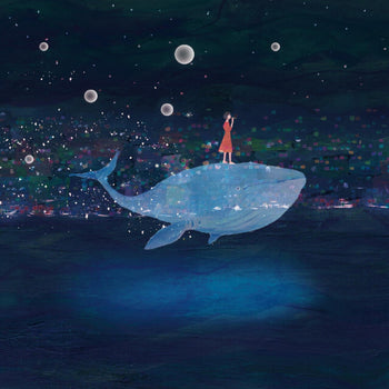 the album cover for Misaki Umei - Asleep Above Creatures (clear Color Vinyl)