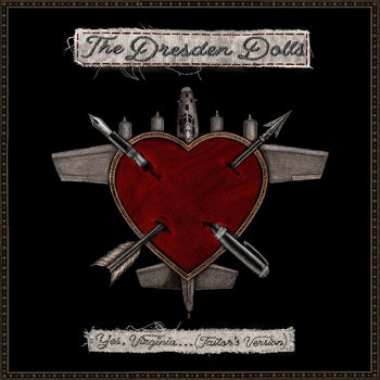 the album cover for Dresden Dolls - Yes Virginia (Tailor's Version) [Indie Exclusive Ruby]