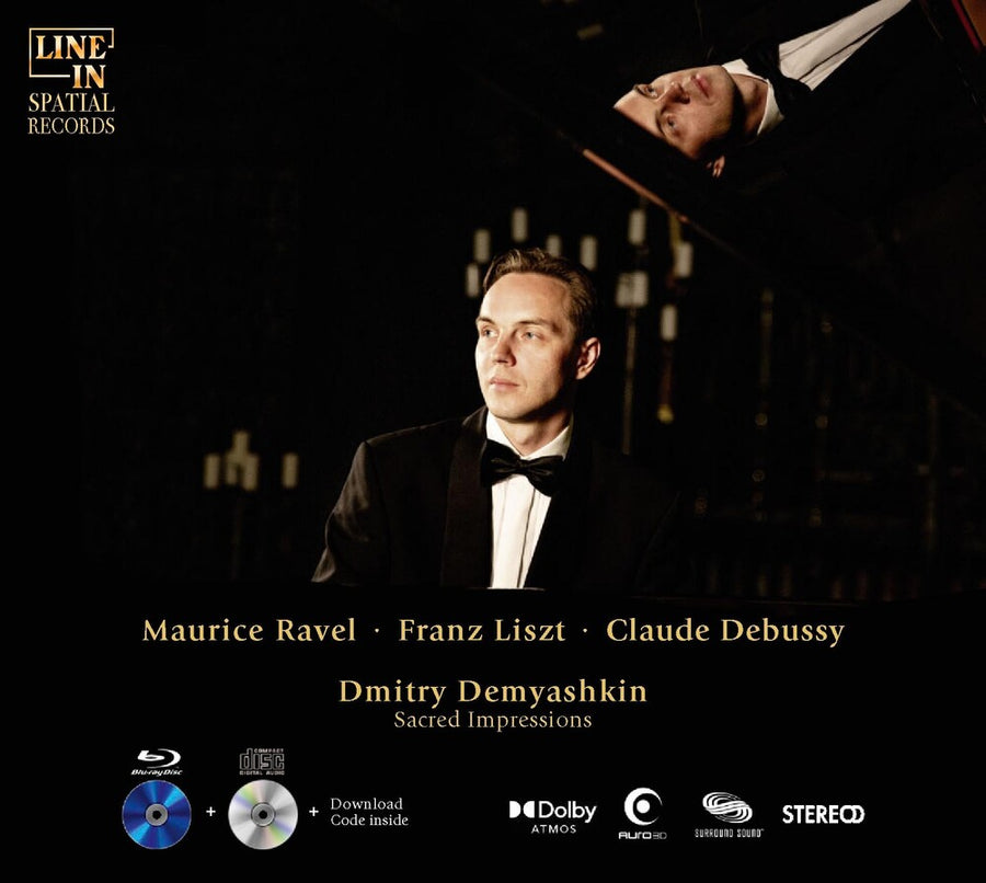 the album cover for Dmitry Demyashkin - Sacred Impressions (blu-ray-audio/spatial Audio/2cd)