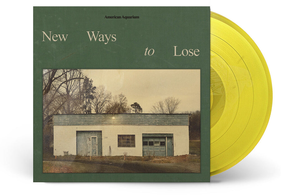 the album cover for American Aquarium - New Ways To Lose [Indie Exclusive Translucent Yellow]