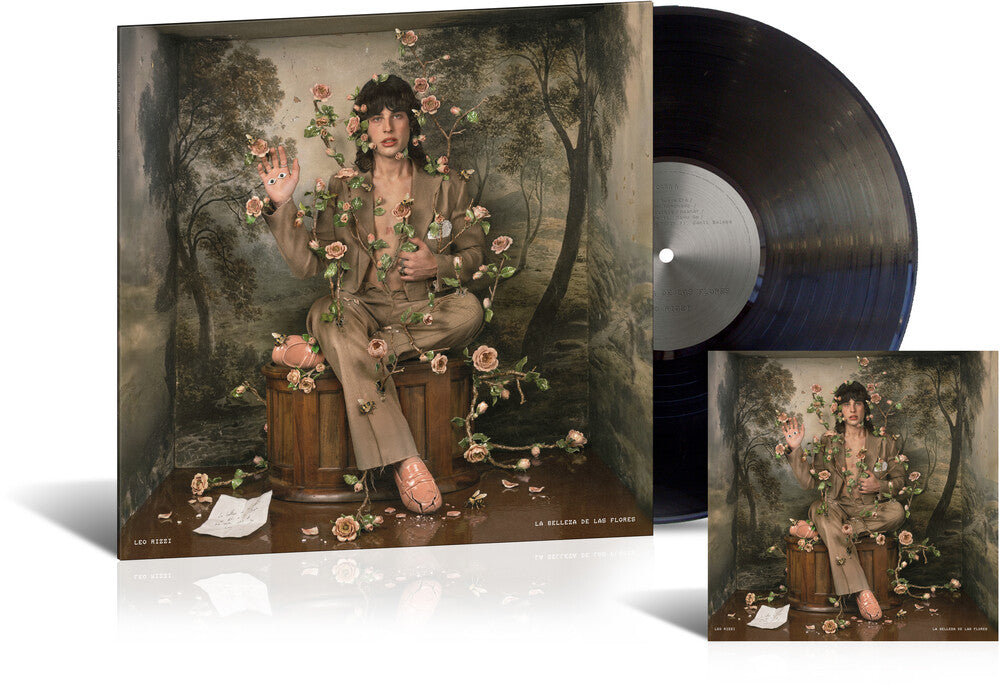 the album cover for Leo Rizzi - La Belleza De Las Flores - Ltd / Signed Postcard