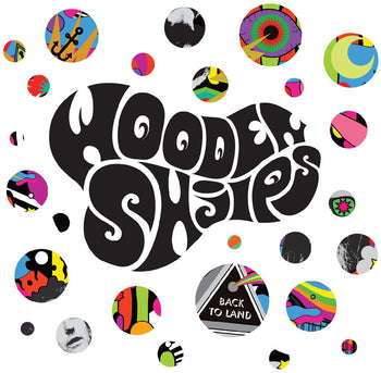 the album cover for Wooden Shjips - Back To Land [Indie Exclusive Opaque Blue]