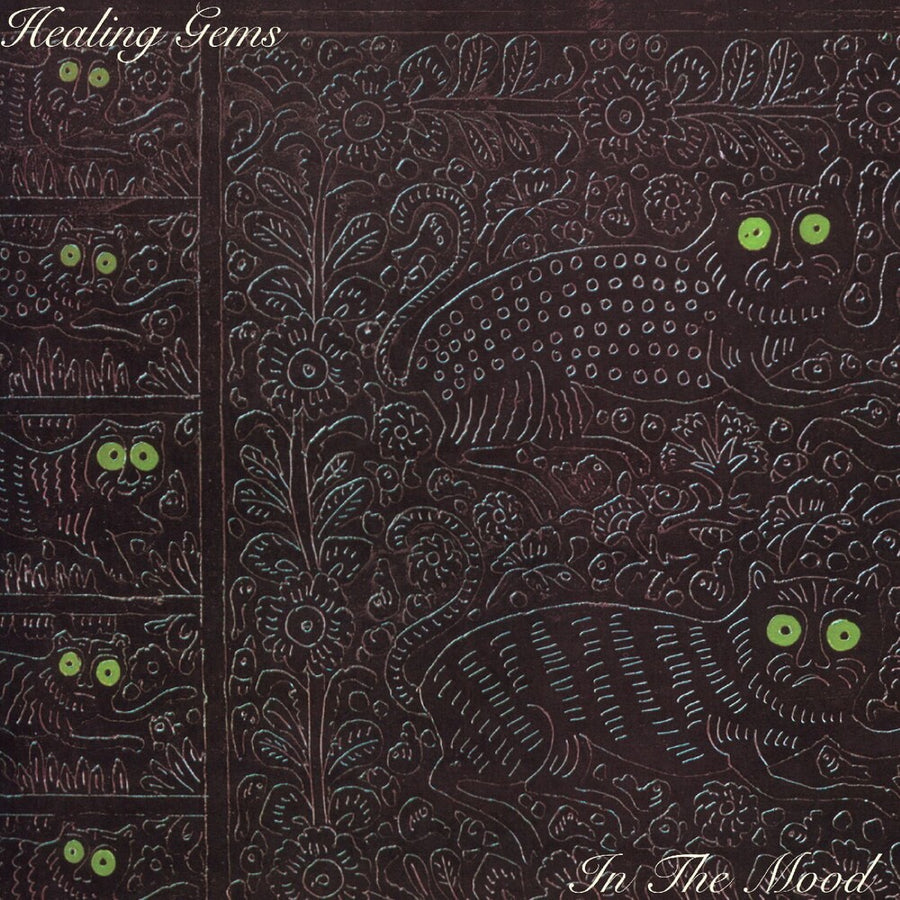 the album cover for Healing Gems - In The Mood - Jade Lagoon Vinyl [Colored Vinyl]