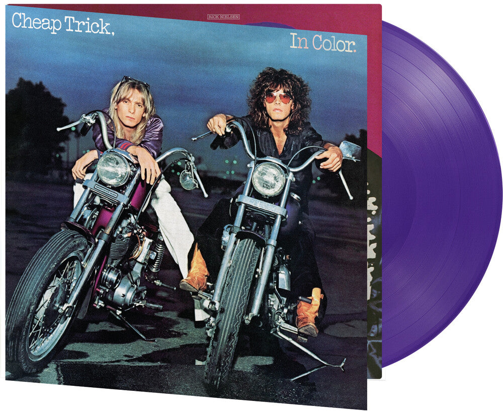 the album cover for Cheap Trick - In Color [Purple 180g]