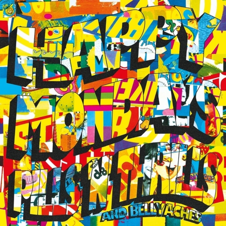 the album cover for Happy Mondays - Pills 'n' Thrills & Bellyaches (2026 Edition) (red Vinyl)