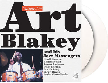 the album cover for Art & the Jazz Messengers, Feat Javon Jackson & Dale Barlow Blakey - Chippin in (50th Anniversary) [White 180g]