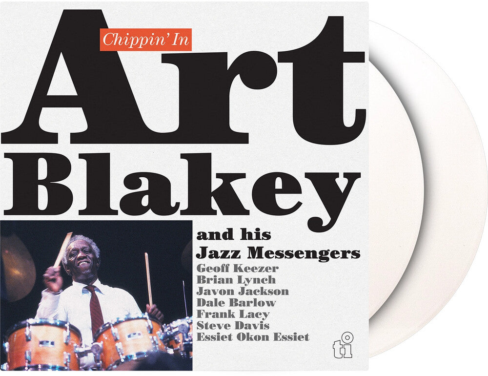 the album cover for Art & the Jazz Messengers, Feat Javon Jackson & Dale Barlow Blakey - Chippin in (50th Anniversary) [White 180g]