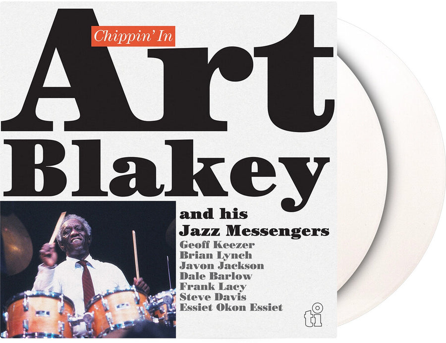 the album cover for Art & the Jazz Messengers, Feat Javon Jackson & Dale Barlow Blakey - Chippin in (50th Anniversary) [White 180g]