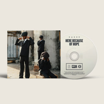the album cover for Ezra Collective - Here Because Of Hope