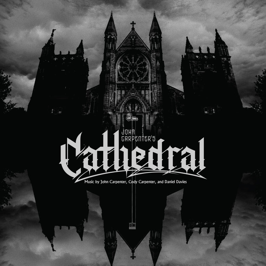 the album cover for John Carpenter - Cathedral