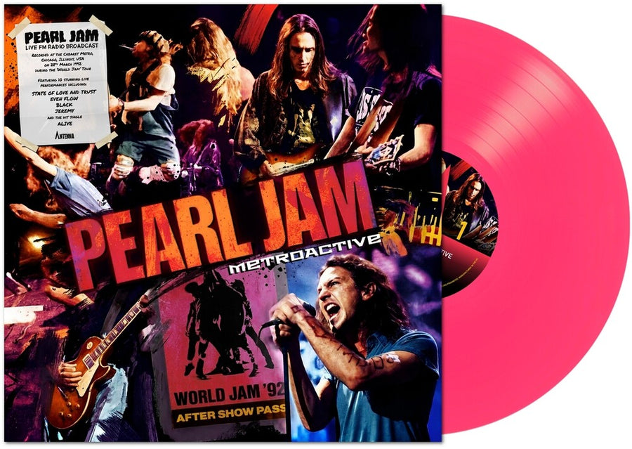 the album cover for Pearl Jam - Metroactive [Indie Exclusive Color]