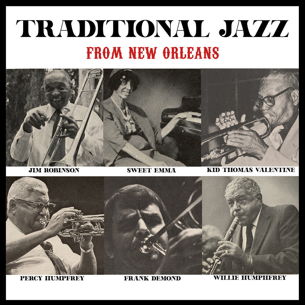 the album cover for Various Artists - Traditional Jazz From New Orleans / Various
