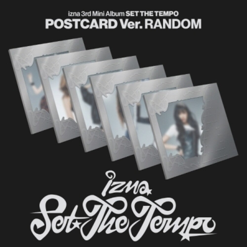 the album cover for "izna " - Set the Tempo (postcard Ver.)