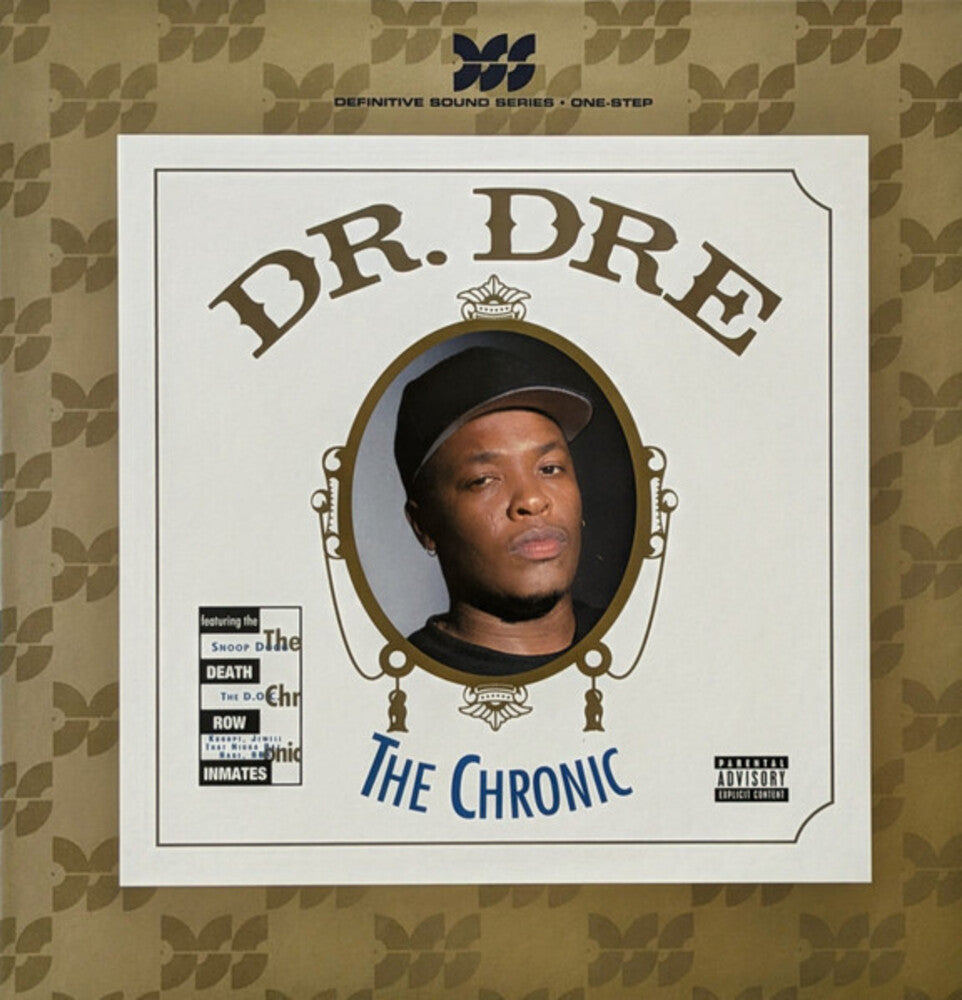 the album cover for Dr. Dre - The Chronic (DSS One-Step Vinyl) [180g 2 LP]