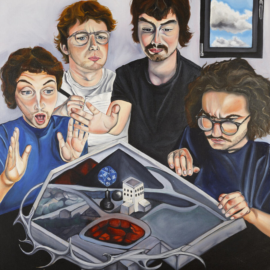 the album cover for Gut Model - Hex on Us!