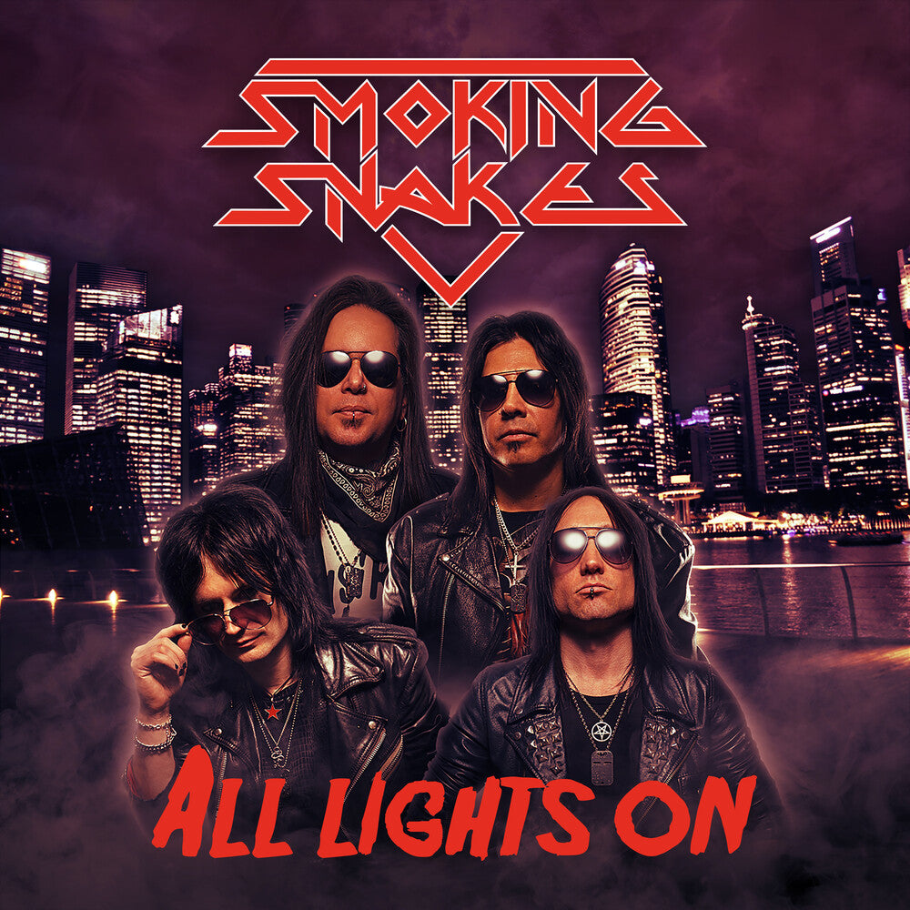 the album cover for Smoking Snakes - All Lights on