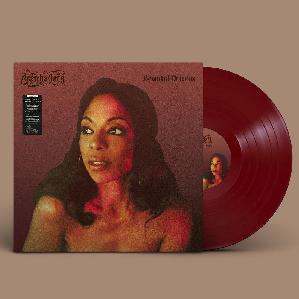 the album cover for Acantha Lang - Beautiful Dreams - Red [Colored Vinyl] [Limited Edition] (Red) (Aniv)
