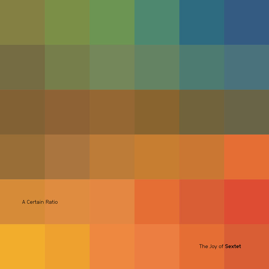the album cover for Certain Ratio - Joy Of Sextet