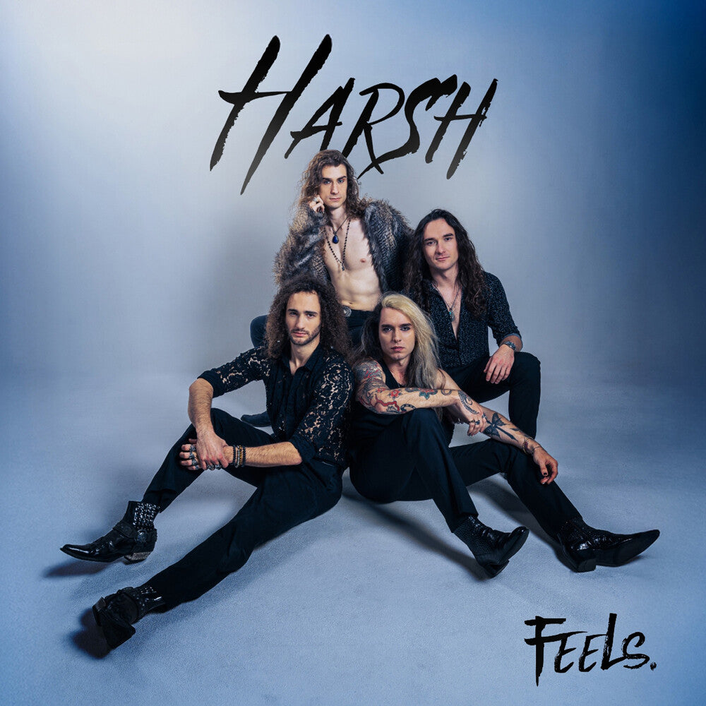 the album cover for Harsh - Feels