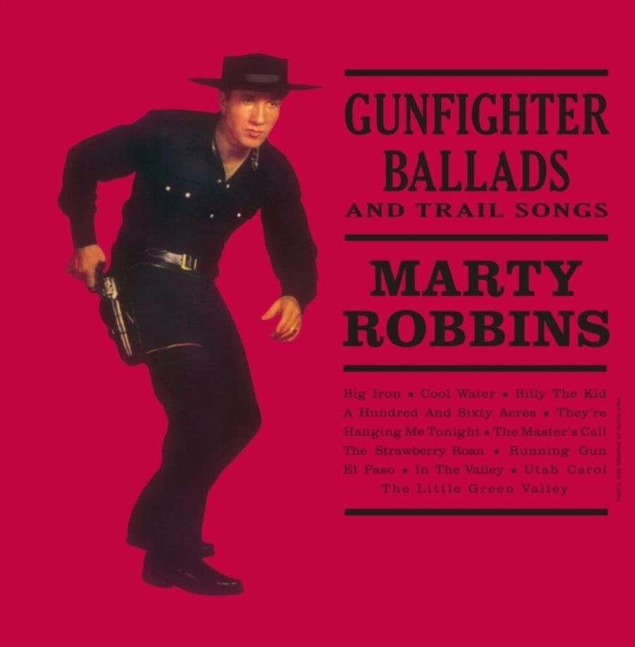 the album cover for Marty Robbins - Gunfighter Ballads & Trail Songs (Uk)