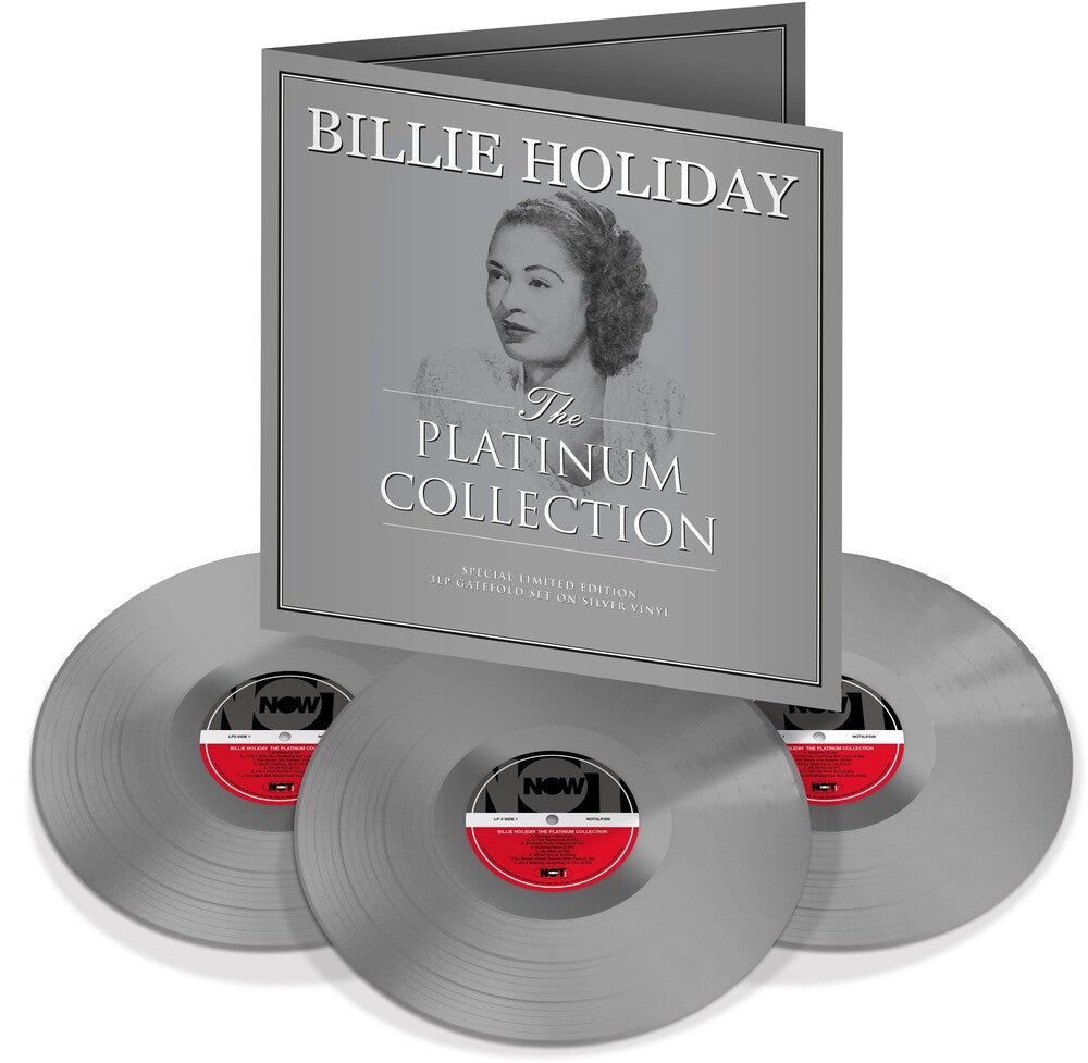 the album cover for Billie Holiday - Platinum Collection - Silver Vinyl [Colored Vinyl] (Slv)
