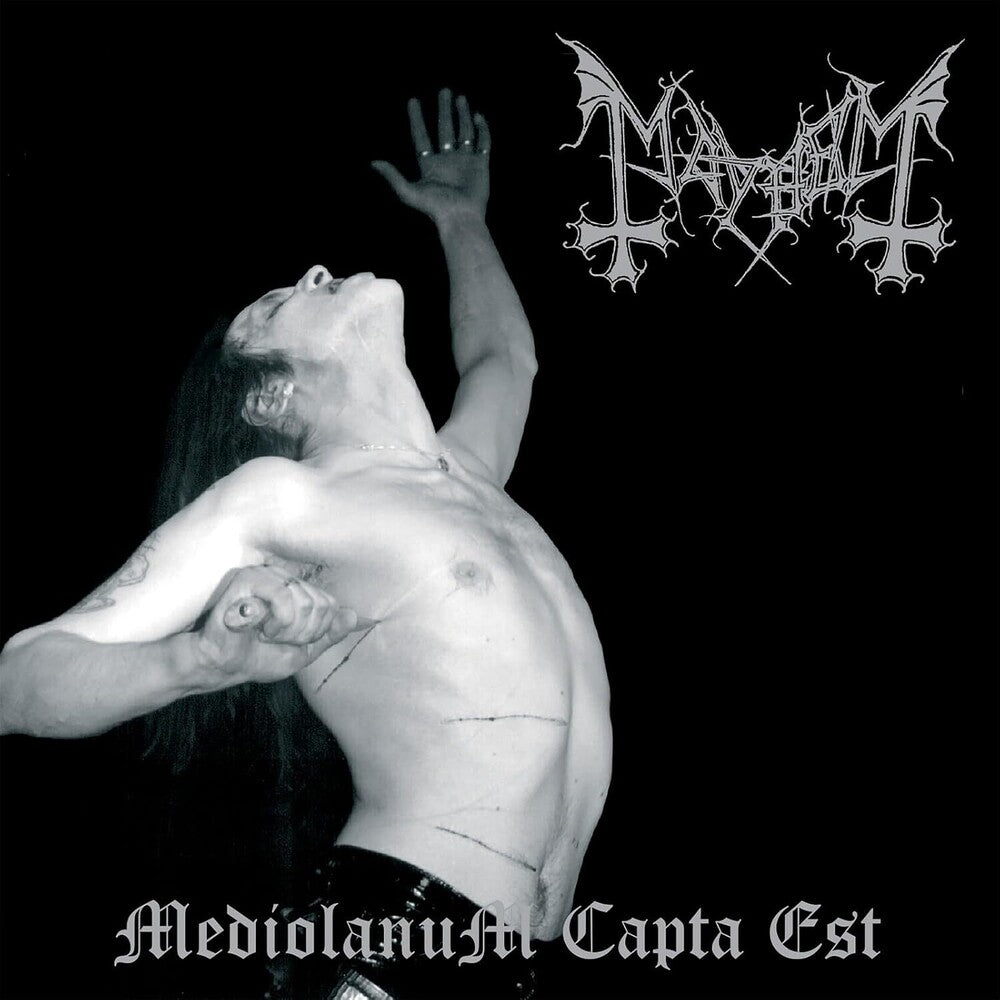 the album cover for Mayhem - Mediolanum Capta Est