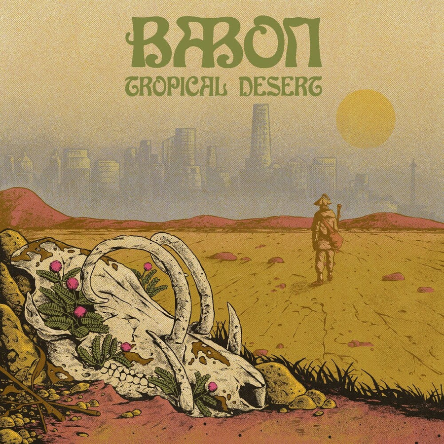 the album cover for Babon - Tropical Desert - Wild Honey Vinyl [Colored Vinyl]