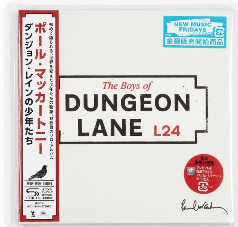 the album cover for Paul McCartney - Boys Of Dungeon Lane (Shm) (Jpn)