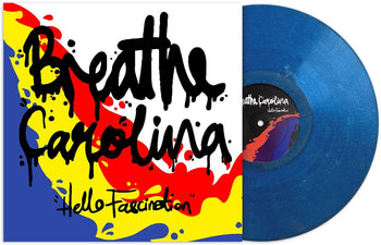 the album cover for Breathe Carolina - Hello Fascination [Indie Exclusive Blue]