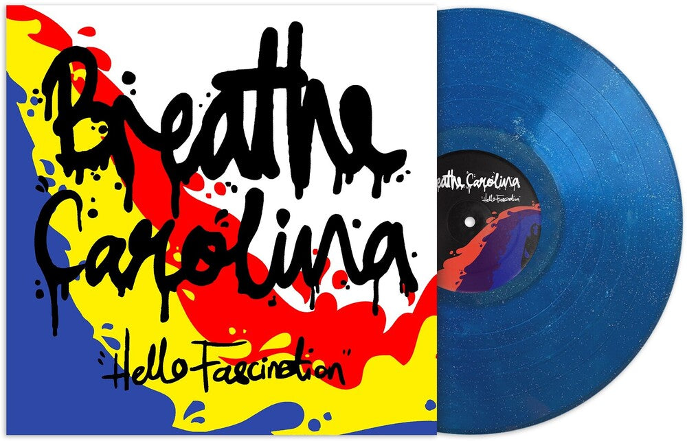 the album cover for Breathe Carolina - Hello Fascination [Indie Exclusive Blue]