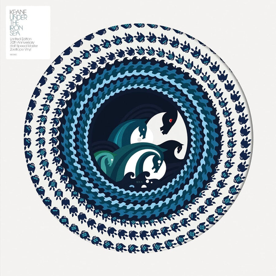 the album cover for Keane - Under the Iron Sea (20th Anniversary) [Zoetrope]