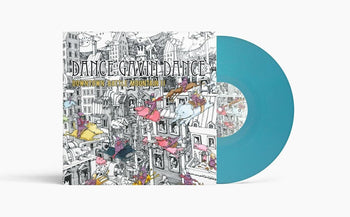 the album cover for Dance Gavin Dance - Downtown Battle Mountain Ii (15th Anniversary) (light Blue Glitter Vinyl) [Indie Exclusive]