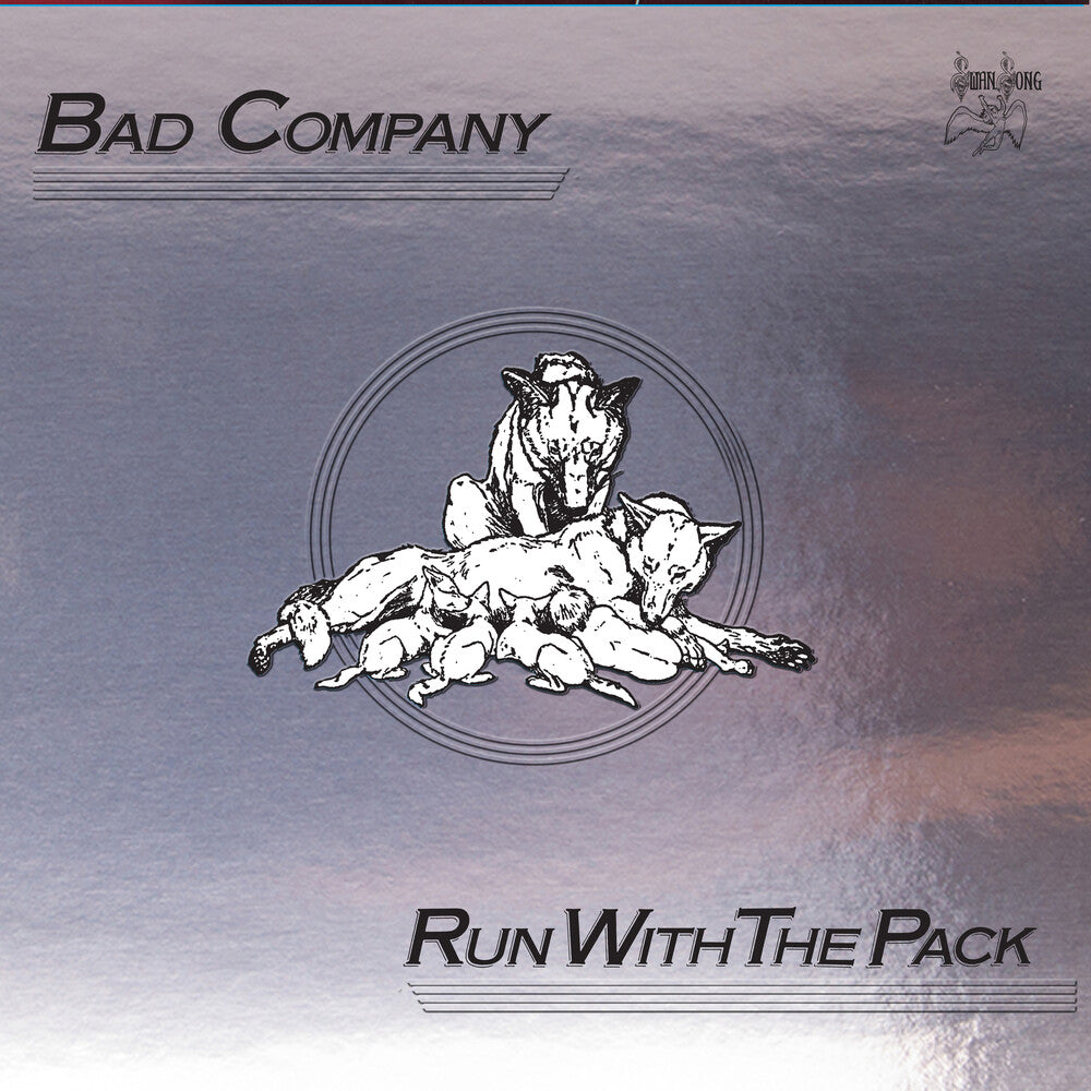 the album cover for Bad Company - Run With the Pack (Summer of '76) (Brick & Mortar Exclusive)