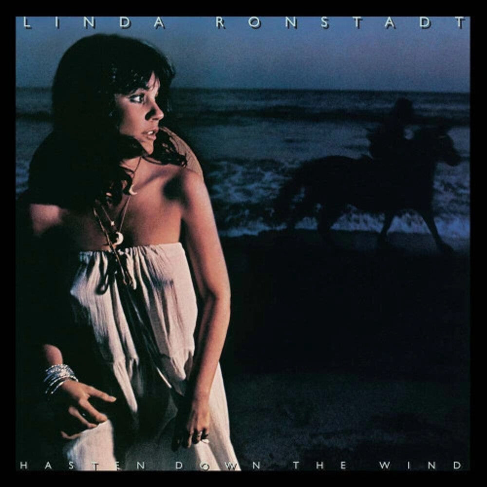 the album cover for Linda Ronstadt - Hasten Down the Wind (Brick & Mortar Exclusive)