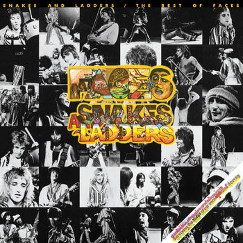 the album cover for Faces - Snakes and Ladders: the Best (Rhino Reserve) (Brick & Mortar Exclusive)